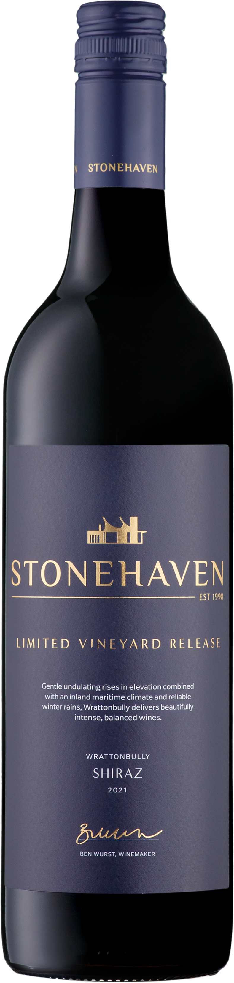 Stonehaven Limited Vineyard Release Wrattonbully Shiraz 2022 Wrattonbully